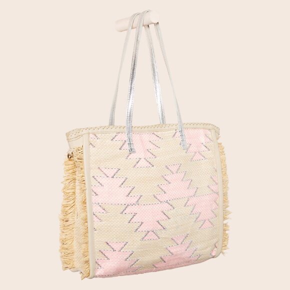 💖 NWOT En Shalla Box Tote Bag (Anthropologie) - Picture 1 of 5